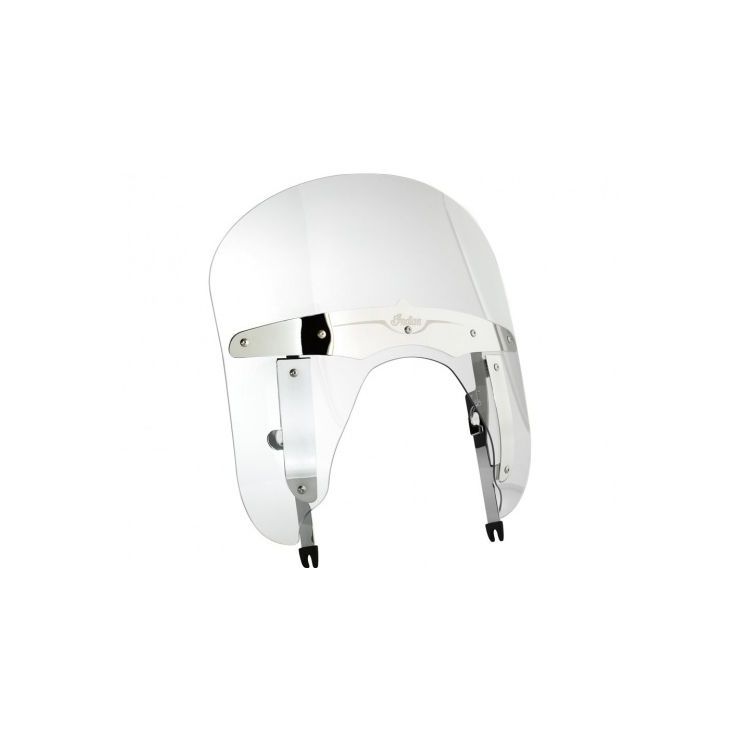 Indian Motorcycle quickrelease windshield (clear) Moore Speed Racing